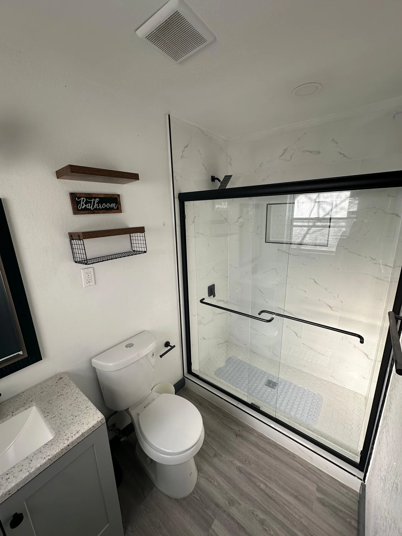 Bathroom finishes