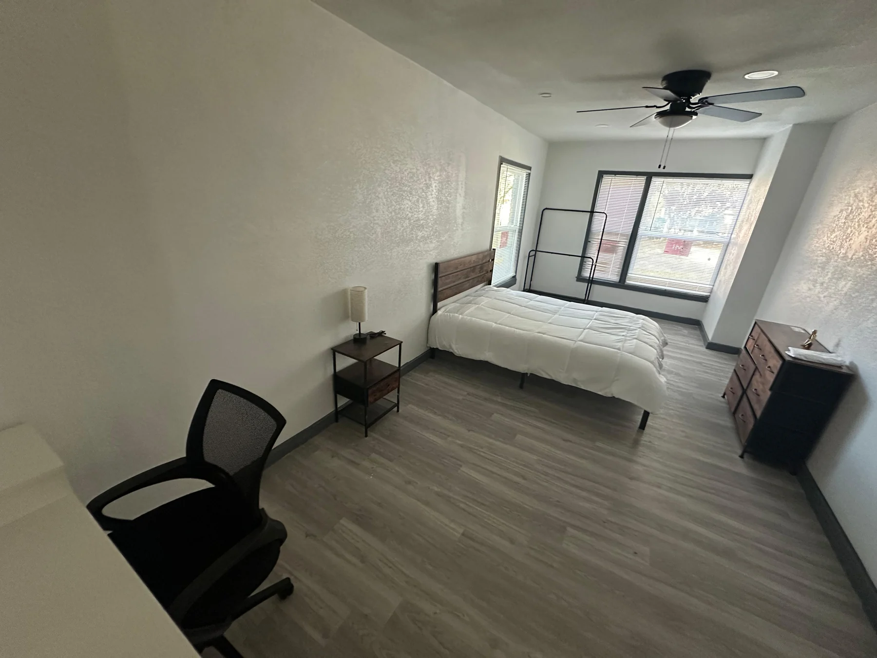 Furnished bedroom