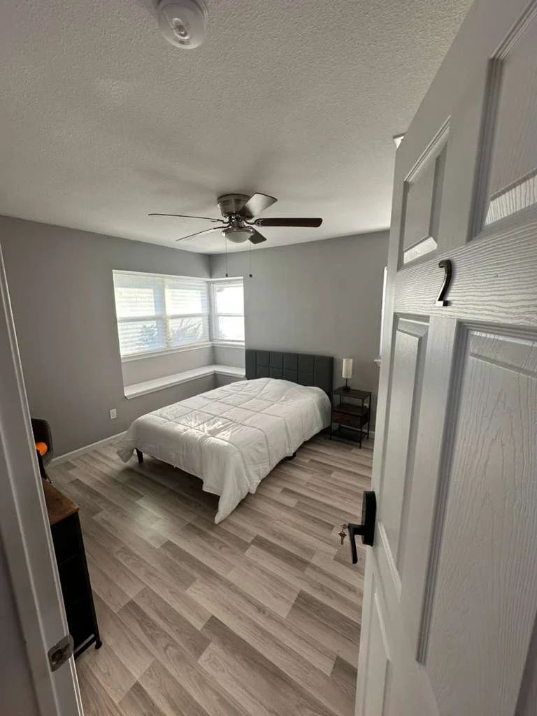 Bedroom with natural light