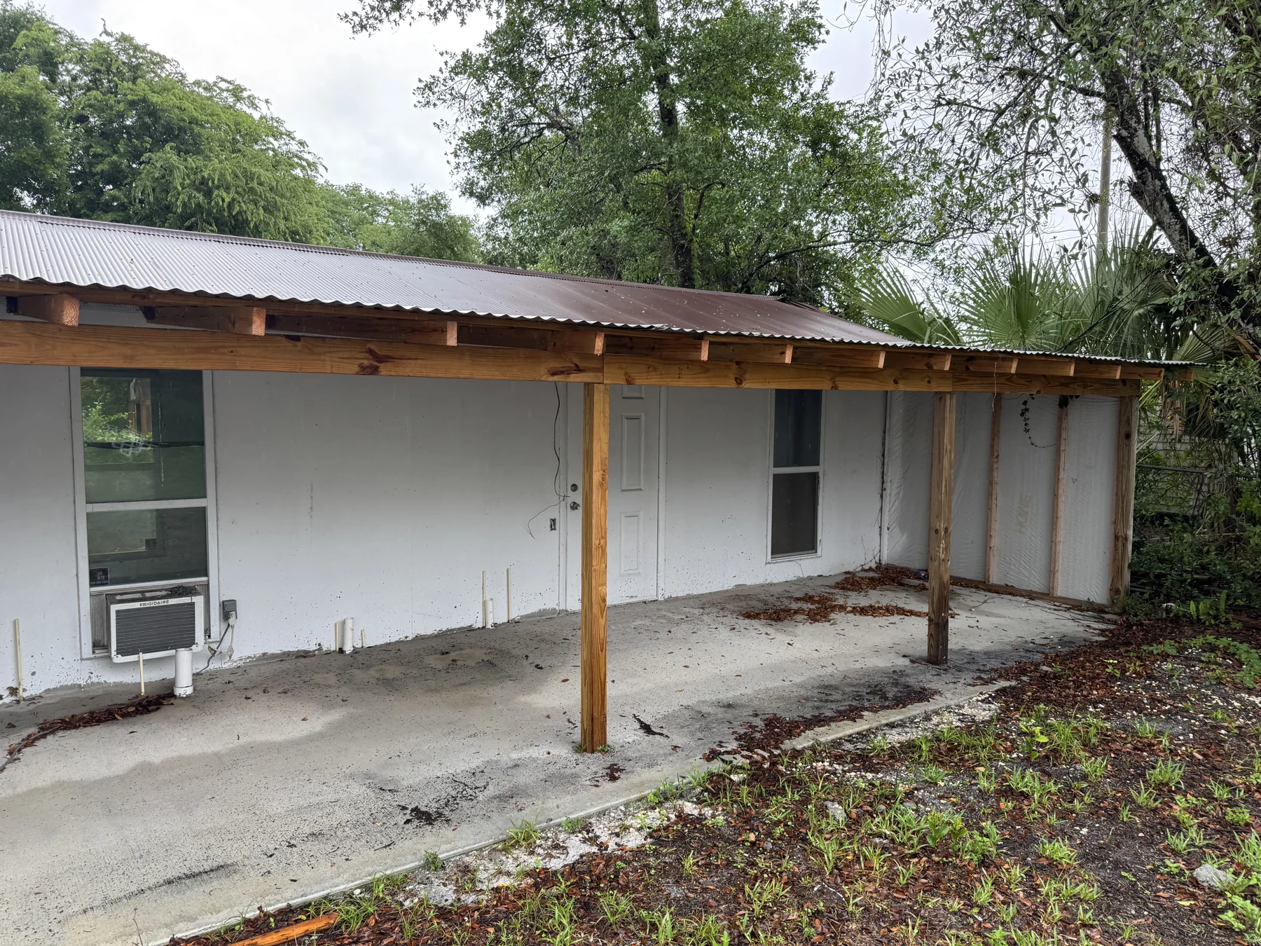 Guesthouse before renovation