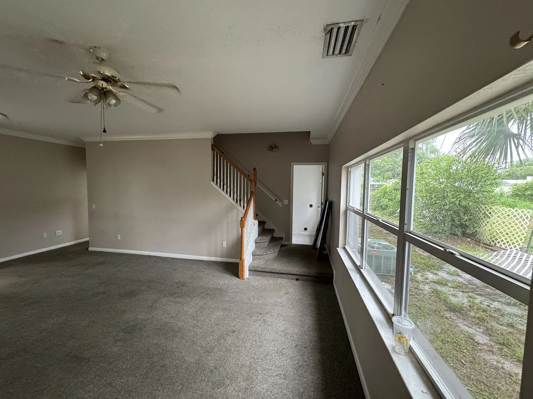 Interior before renovation