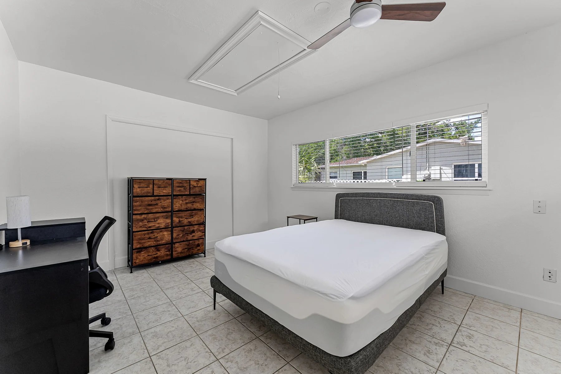 Furnished bedroom