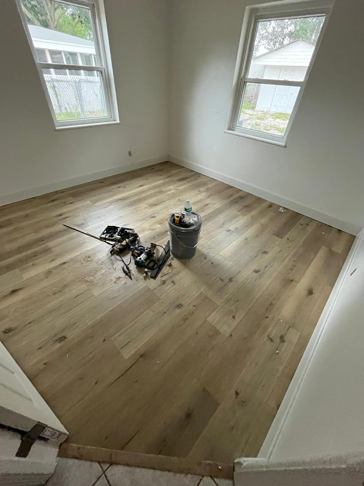 Flooring installation