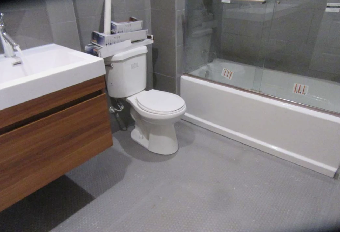 Bathroom finishes