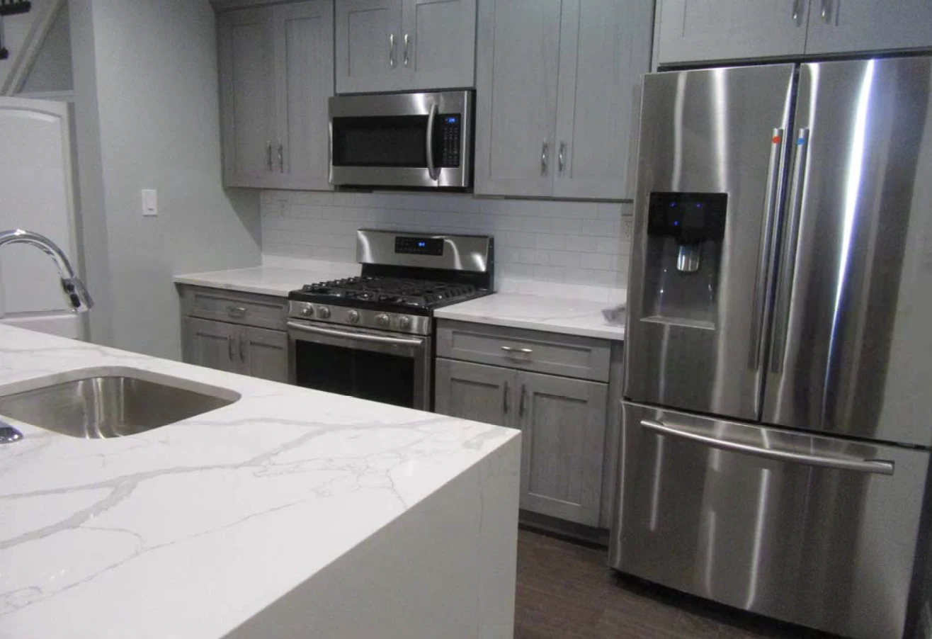 Finished kitchen